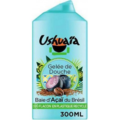 Ushuaïa Douche Bahia Do Brasil Fève De Café Et Baies d'Açaï 300ml