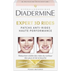 DIADERMINE Expert 3D Rides Patchs Anti-Rides Haute Performance Peaux Matures (lot de 2)