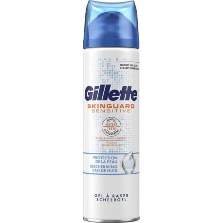 Gillette Gel à raser skinguard sensitive pour homme
