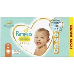 Pampers Couches Premium Protection Taille 3 6-10Kg x104