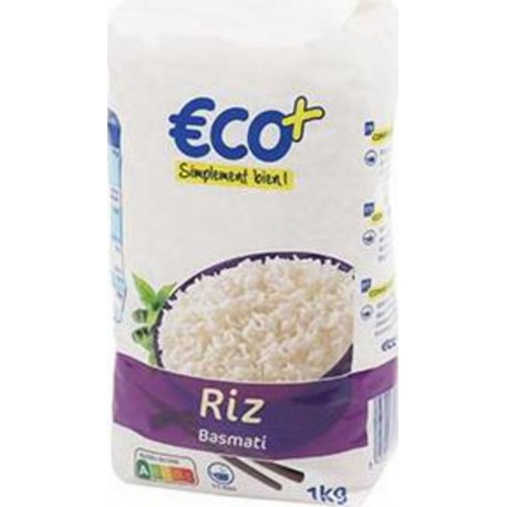 Riz basmati Eco+ 1Kg