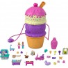 MATTEL Polly Pocket Coffret Multifacettes Glace Mini Poupée