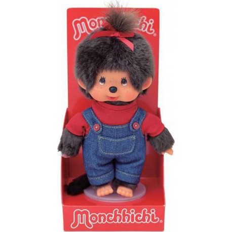 BANDAI Poupée Monchhichi Veste en jean