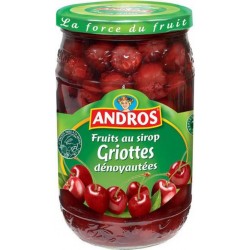 Andros Griottes denoyautés 370g