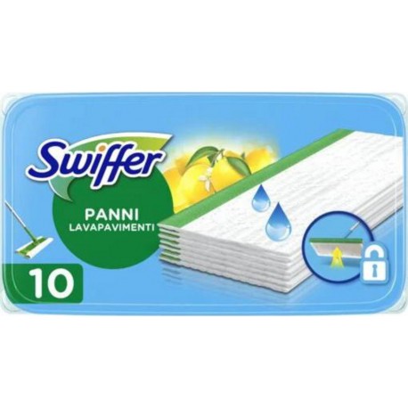 SWIFFER LINGETTES HUMIDES POUR SOL parfum CITRON x10