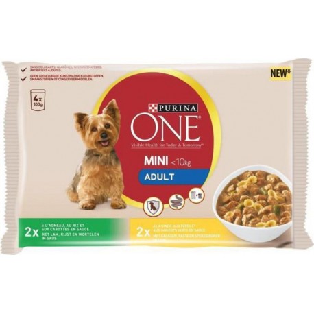 ONE MINI AD.DINDE/AGNEAU4X100 7613036666718