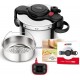 SEB Autocuiseur Clipso Minut Now+ 6L P4900750