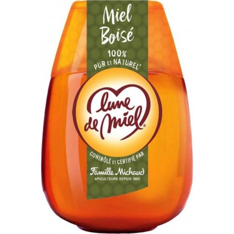 Lune de Miel 100% Pur et Naturel Miel Boisé 340g (lot de 4)