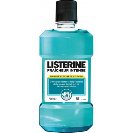 Listerine Bain De Bouche Fraîcheur Intense 500ml (lot de 3)