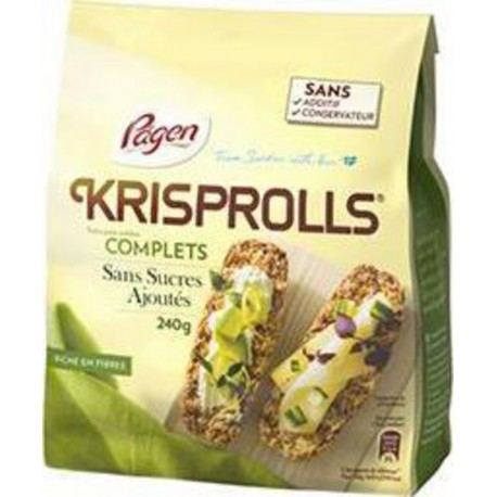 KRISPROLLS SANS SUCRE 240G