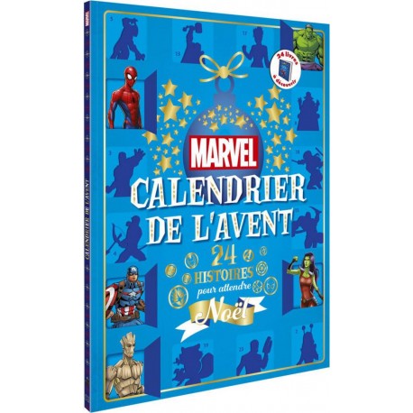 HACHETTE CALENDRIER AVENT MARVEL 24 HISTOIRES