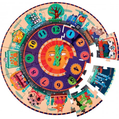 MIDEER COFFRET PUZZLE HORLOGE