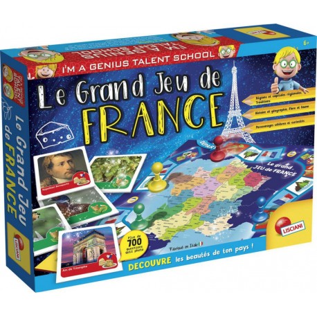 LISCIANI I M A GENIUS SCIENCE LE GRAND JEU DE LA FRANCE