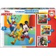 EDUCA PUZZLES PROGRESSIFS MICKEY ET FRIENDS