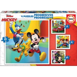 EDUCA PUZZLES PROGRESSIFS MICKEY ET FRIENDS