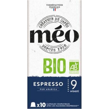méo CAPSULE ESPRESSO BIO 10x