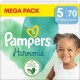 PAMPERS Couches Bébé Harmonie Taille 5 11Kg-16Kg x70