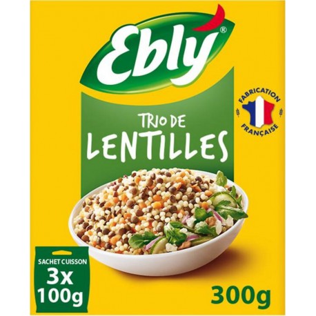 EBLY DRY BIB LENTIL&CEREA.300