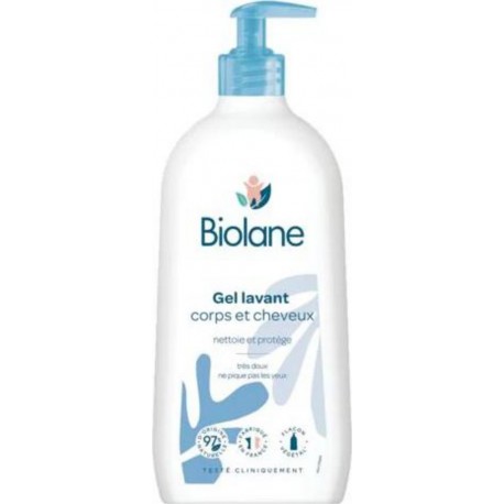 Biolane Gel Lavant Corps et cheveux 750ml