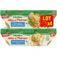 Blédina plat bébé dès 8 mois, petits légumes saumon du Pacifique & mousseline de panais poisson 2x200g (lot de 2)