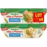 Blédina plat bébé dès 8 mois, petits légumes saumon du Pacifique & mousseline de panais poisson 2x200g (lot de 2)
