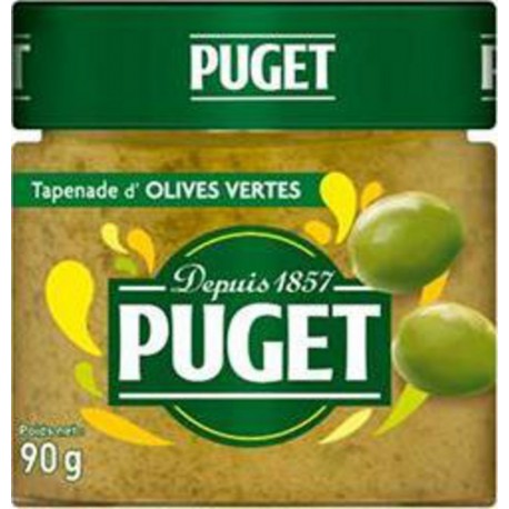 PUGET TAPENADE d’OLIVES VERTES 90g