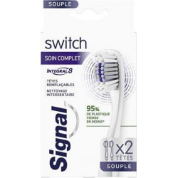 Signal Tête remplaçable brosse à dents switch souple