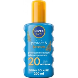 Nivea SprayProtect & Bronze Sun SPF20 200ml