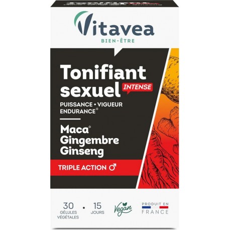 VITAVEA BIEN ETRE PLANTE SEULE GINGEMBRE & MACA TONIFIANT SEXUEL