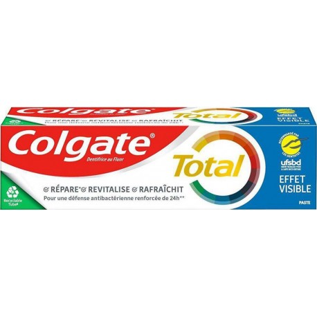 Colgate Total Dentifrice Effet Visible 75ml