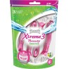 Wilkinson Sword Extra 3 Beauty Sensitive Rasoirs Jetables pour Femme par 8
