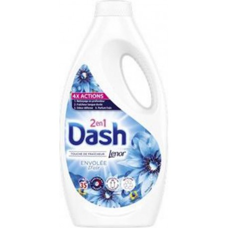 DASH Lessive Liquide Envolée d'Air 2en1 x24 1,32L