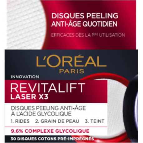L'Oréal DERMO DISQ PEELING AA X30