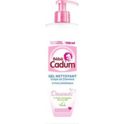 Cadum GEL NETTOYANT DOUCEUR à l’Huile d’amandes douces BIO 750ml