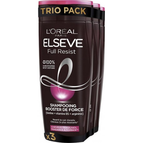 Elseve Shampooing full resist - 3x250ml