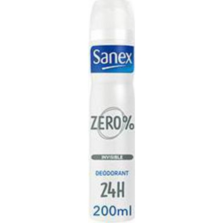 SANEX ZERO DEO WHIT INVIS 200M