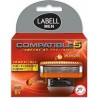 LABELL MEN RECH.LAMES COMP.X4 x4 lames