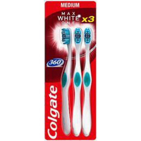 COLGATE COLG.BAD 360 XP WHITE MED X3