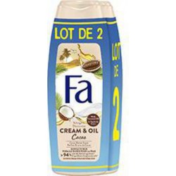 Fa Gel douche Cacao Coco 2x250ml