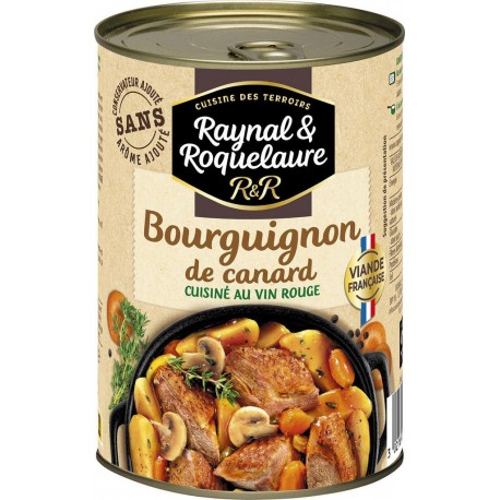 Raynal & Roquelaure BOURGUIGNON de CANARD 400g