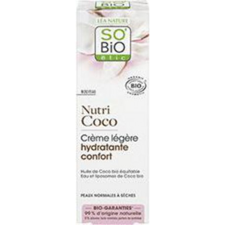 So'Bio SOIN LEGER NUTRI COC tube 50ml