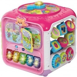 Vtech Super Cube Des Decouvertes Rose