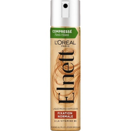 ELNETT Laque Cheveux Fixation Normal à la Vitamie B5
