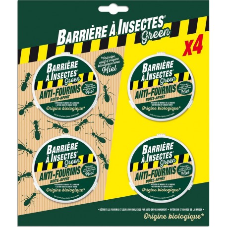 Barrière à Insectes BARRIERE INSECTES Insecticide Anti-Fourmis 4x4.9g 19.6g