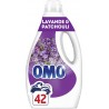 OMO Lessive Liquide Essences Naturelles à la Lavande et Patchouli le bidon de 1.764L