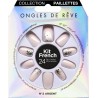 NS Kit Faux Ongles Paillettes Argent N°002 le kit