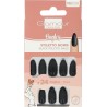 GLAMOUR Faux Ongles Stiletto Noir BEAUTE 24 pièces