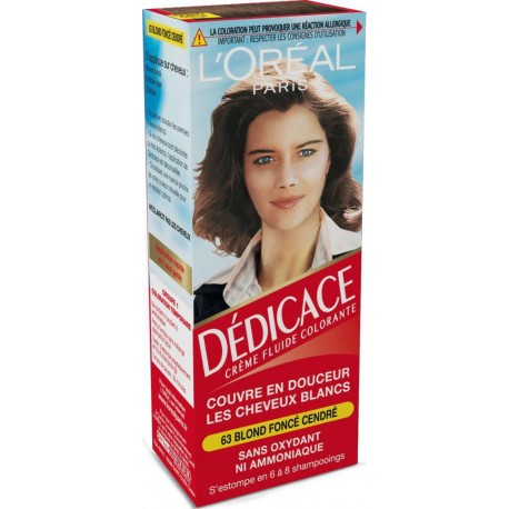 63 Dedicace Coloration cheveux blond fonce cendre
