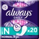 Always Protège-slips Fresh & Protect Normal x20 (lot de 2)