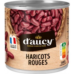 D'AUCY Haricots rouges Origine France 250g